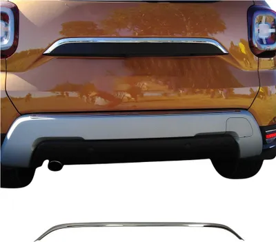 Image de Garniture de Hayon Coffre pour Dacia Duster 2018-2021 acier inoxy