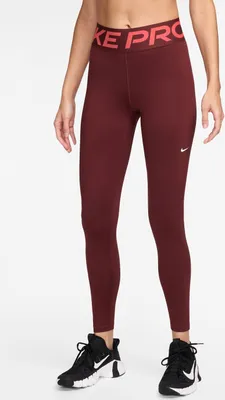 Produktbild von Nike W Np Sculpt Df Hr Tight Dark Team Red/White Dark Team Red/White Xl