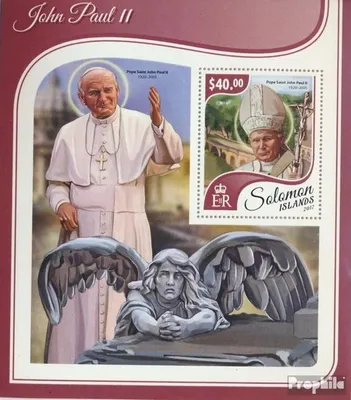 Produktbild von Briefmarken Salomoninseln 2017 Mi Block 699 (kompl. Ausg.) postfrisch Johannes Paul II