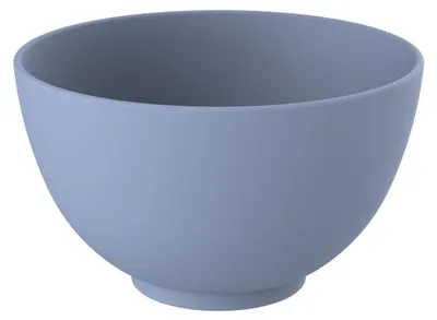 Image de Bol à céréales- Bol petit déjeuner enplastique bleuet