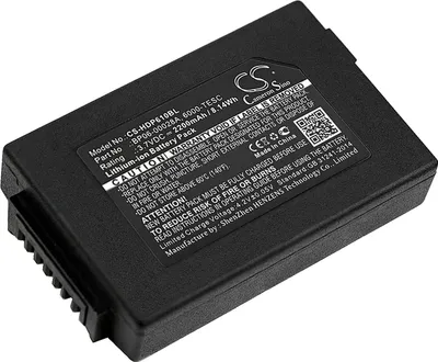 Image de TECHTEK Batterie compatible avec [Dolphin] 6000LU1, 6100, 6110, 6500, pour [HandHeld] Dolphin 6100, Dolphin 6110, pour [Honeywell] Dolphin 6100, Dolp