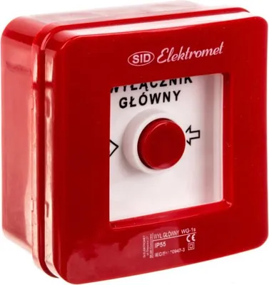 Obrázek produktu pro Automatický alarmový spínač pro povrchovou montáž WG-1s IP-55 921440