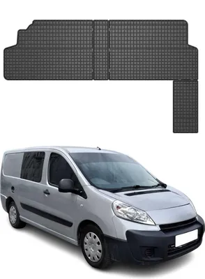 Produktbild von 2006-2016 Peugeot Expert Fußmatten TPE Schwarz 2 tlg
