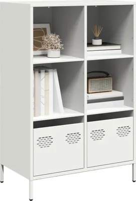 Obrázek produktu pro Maison Exclusive – vysoký stolek, bílý, 68 x 39 x 103,5 cm, ocel