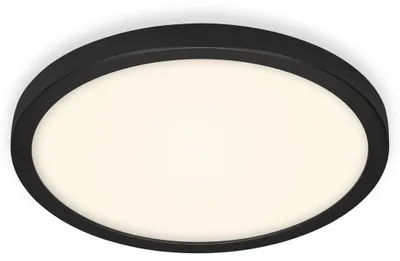 Produktbild von LED Deckenleuchte Deckenlampe 24,5 W Schwarz-Weiß 4000K Ø 40,5cm Briloner