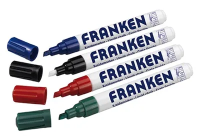 Produktbild von Franken Kreidemarker Set, 4 Stück