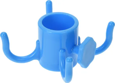 Produktbild von Haken für Gartenschirm, 4 Haken, blau - ProGarden