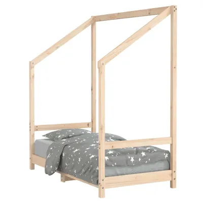 Produktbild von vidaXL Kinderbett 70x140 cm Massivholz Kiefer