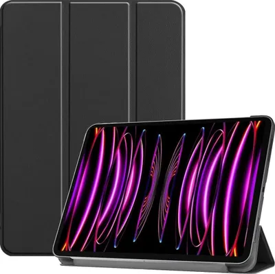 Produktbild von Bizon Case Tab Croc Apple iPad Pro 12.9 2022/2021/2020/2018 schwarz