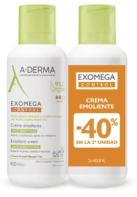 Zdjęcie produktu dla EXOMEGA CONTROL krem zmiękczający opakowanie 2 x 400 ml