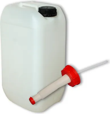Image de Bidon Wilai de 15 litres naturel avec bec verseur flexible (DIN 61)