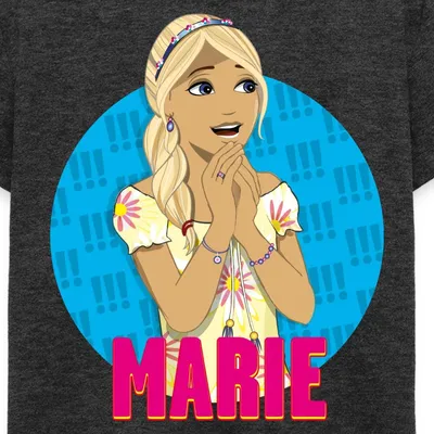 Produktbild von Spreadshirt Die Drei Ausrufezeichen Marie Teenager Premium T-Shirt, 158/164 (12 Jahre), Anthrazit meliert