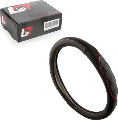 Produktbild von Lenkradbezug Ø 38x9cm Anthrazit für VW für SEAT für SKODA