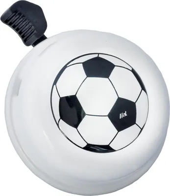 Produktbild von Fahrradklingel Fußball weiß, Soccerball White