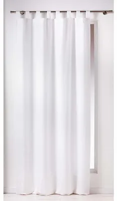 Produktbild von Vorhang mit Schlaufen aus einfarbigem Polyester
