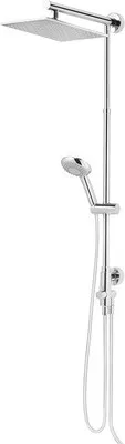 Produktbild von Duschsäule inkl. Umsteller Schulte Classic plus extra-flache Kopfbrause eckig chrom D963161 02
