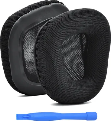Produktbild von MMOBIEL Ersatz Ohrpolster für Corsair Void Elite Wireless / Pro / SE - Schwarz
