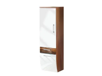Produktbild von Hochschrank walnuss-weiß