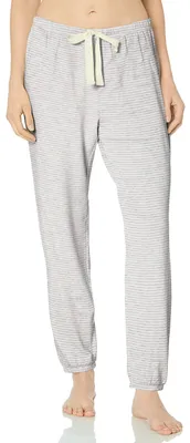 Immagine prodotto di A. Pantaloni da jogging leggeri da donna, modello lounge, in felpa - Colori sfumati, grigio