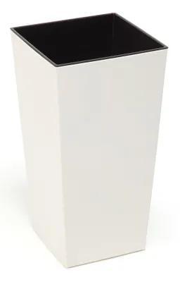 Zdjęcie produktu dla Nohel Garden Osłona na doniczkę FINEZIA DECOR plastikowa beżowa 40x40x75cm