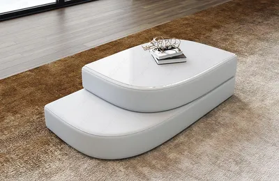 Produktbild von Couchtisch Bari aus Leder – Eleganz & Stil