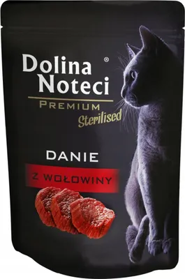 Obrázok produktu pre Dolina Noteci Premium Sterilizované krmivo pre mačky s hovädzím mäsom 85 g