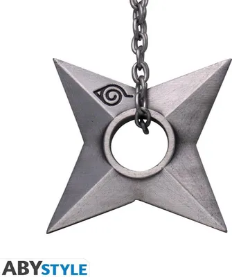 Productafbeelding van Naruto Shippuden - 3D sleutelhanger "Shuriken Konoha"