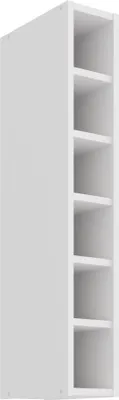 Produktbild von Hängeschrank Regal 15 Weiß Küchenzeile Küchenblock Küche Stilo Landhaus Höhe 90