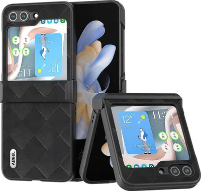 Produktbild von König Design Hülle kompatibel mit Samsung Galaxy Z Flip5 5G Kunststoff Soft Handyhülle - Handy Case Schwarz