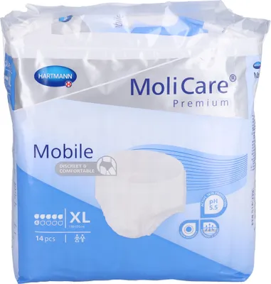 Produktbild von MoliCare Premium Mobile 6 Tropfen Gr. XL, 4X14 St