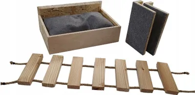 Image de Mur d'escalade pour chats Chaise longue murale Lit pour chat Étagère pour chats Montage mural XS 9469