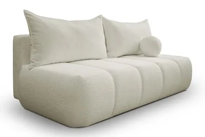 Zdjęcie produktu dla Sofa trzyosobowa PIANO z funkcją spania Ecru