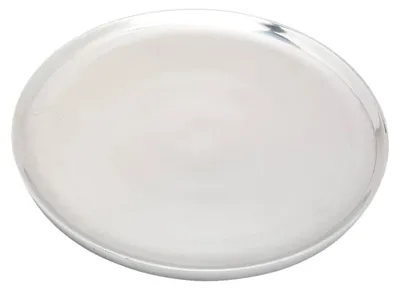 Productafbeelding van Rond Kaarsenplateau Ø17cm Aluminium Gepolijst voor Decoratie