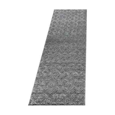 Produktbild von Hochflor Teppich PISA Grau 80 x 250 cm