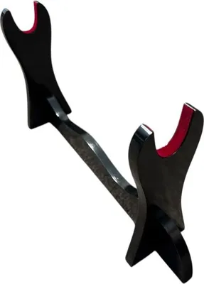 Immagine prodotto di Portaspade per katana e spade – Portaspada singolo in legno per l'esposizione di spade samurai, katana e sciabole STA001G