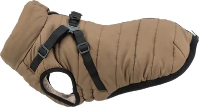 Produktbild von TRIXIE Geschirr-Wintermantel Pirou - sand - 250L x 410H x 20B