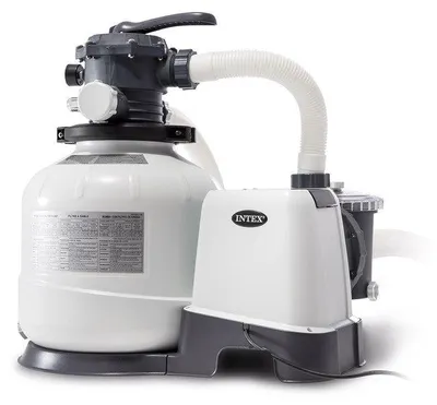 Obrázok produktu pre Filtrácia s pieskovým filtrom – čerpadlo na bazén pre čistú vodu – s výkonom 10 500 litrov za hodinu a technológiou hydroaerácie