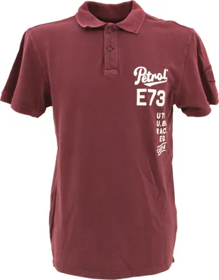 Produktbild von 28515 Petrol Industries, , kurzarm Polohemd Poloshirt, Pique, bordeaux, M