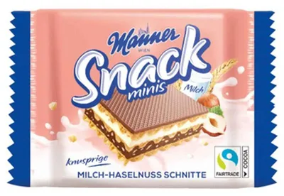 Obrázek produktu pro Manner Minis sušenky s ořechy 25 g