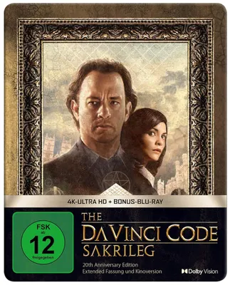 Produktbild von The Da Vinci Code - Sakrileg (4K Ultra HD Blu-ray im Steelbook)