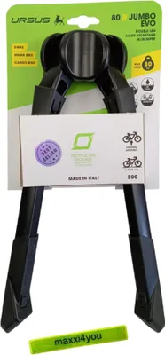 Produktbild von Fahrrad Doppelständer Ursus "Jumbo Evo" für 28 Zoll - Schwarz inkl. maxxi4you Reflexband