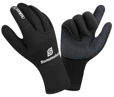 Produktbild von Neoprenhandschuhe 3mm Herren Damen Anti-Rutsch L Schwarz