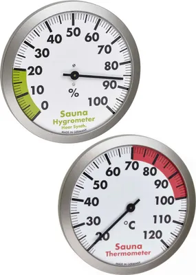 Produktbild von Sauna Thermo-Hygrometer Set TFA 40.1053.54.99 Saunazubehör