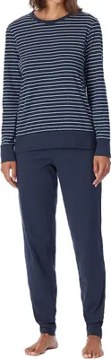Obrázok produktu pre Uncover by Schiesser Dámske pyžamo UNCOVER Nightwear – tmavomodré – veľkosť 36