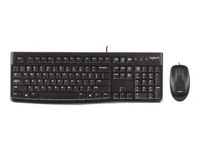 Produktbild von Logitech Desktop MK120 - Tastatur-und-Maus-Set - USB - Englisch