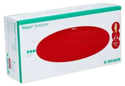 Immagine prodotto di Guanti da esplorazione Vasco sensitive taglia L 100 pz