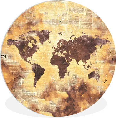 Produktbild von MuchoWow® - Schlafzimmer - Bilder - Der Kreis - Kunst für die Wohnung - Plastik - Kunstdruck - Wandbild