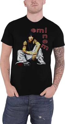 Produktbild von Eminem - T-Shirt für Herren/Damen Uni RO2977 (L) (Schwarz)