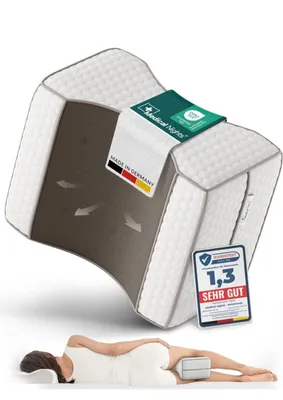 Immagine prodotto di Cuscino ortopedico per le gambe, ideale per chi dorme su un lato, realizzato in memory foam