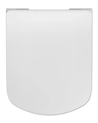 Produktbild von Toilettensitz kompatibel mit Duravit DURASTYLE, WC Sitz aus antibakteriellem Duroplast, Toilettendeckel mit Absenkautomatik Soft Close